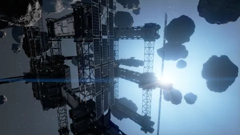 New space station from Retrograde mod.