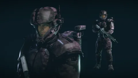 Pink Camo Armored