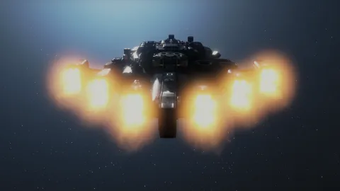 Highly modified cheap as chips ship on a new playthrough with some ASC Deimos parts.