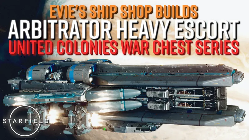 UC Arbitrator-Class Heavy Escort Cruiser | UC War Chest Series | Evie's Ship Shop Standalone Ship