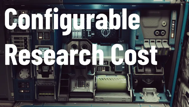 Configurable Research Cost