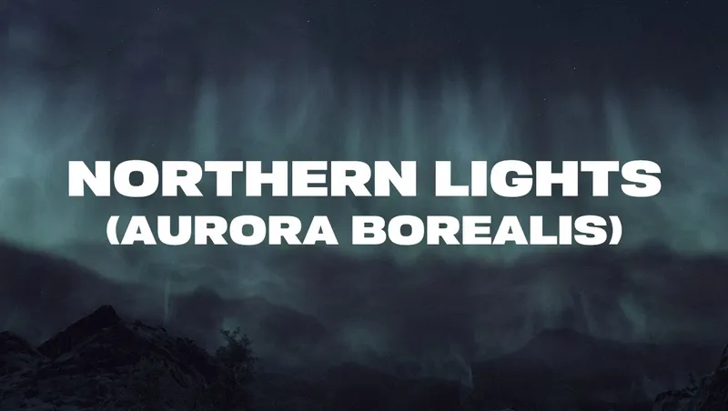 Northern Lights - Aurora Borealis