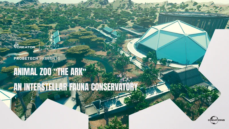 Animal Zoo "The Ark" an Interstellar Fauna Conservatory