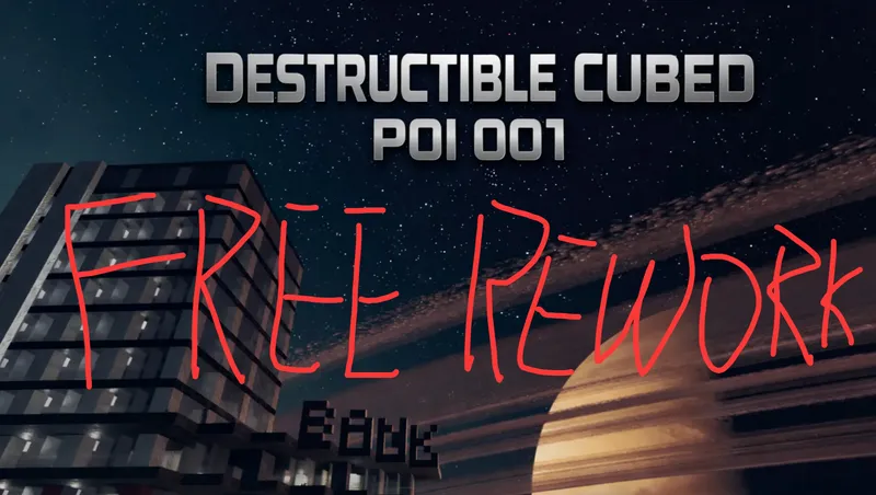 Destructible Cubed POI 001 Free Version