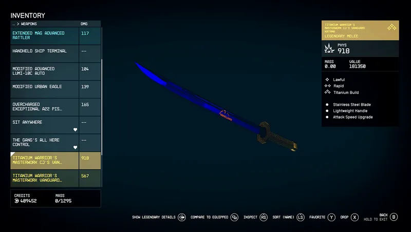 Vanguard Samurai-UPDATE 8/11/26 *See details