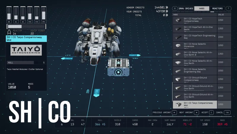 Ship Habs | Clutter Optional