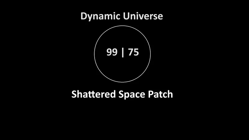 Dynamic Universe Shattered Space Patch