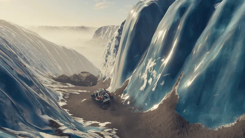Volcanic Glacial Plateau – Biome Visual Transformation (Xbox)