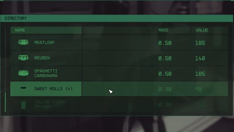 Craftable Sweet Rolls
