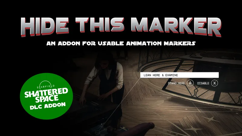 Hide This Marker Shattered Space patch