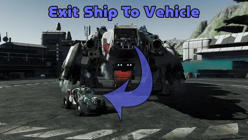 Exit Ship To Vehicle