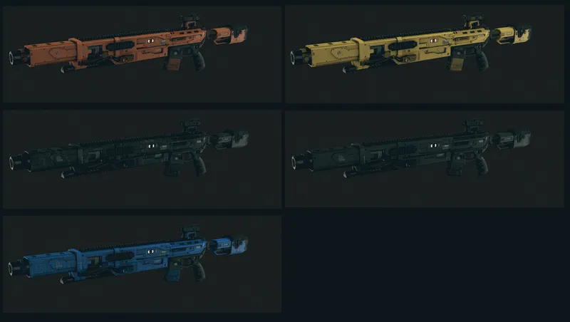 X2357's Prime Weapon Skins: MGP