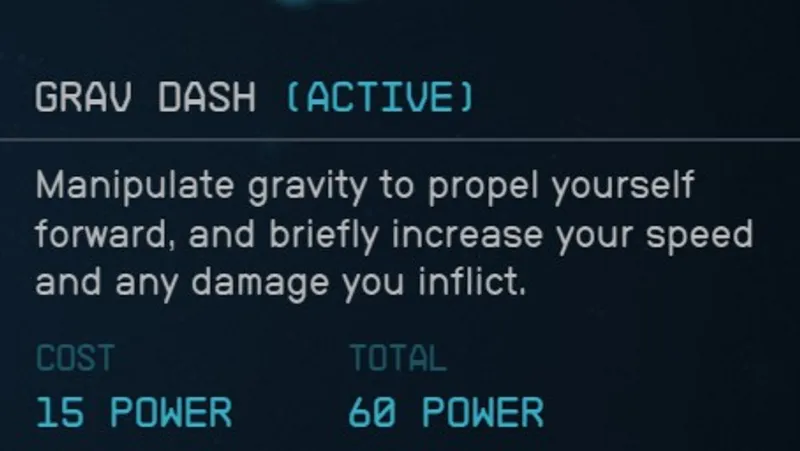 Improved Powers - Grav Dash