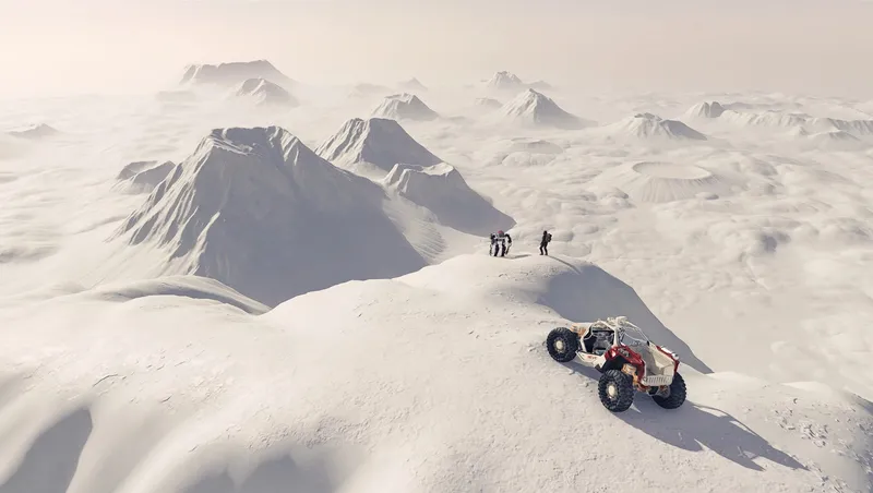 Snowy Volcanic Landscape – Biome Visual Transformation (Xbox)