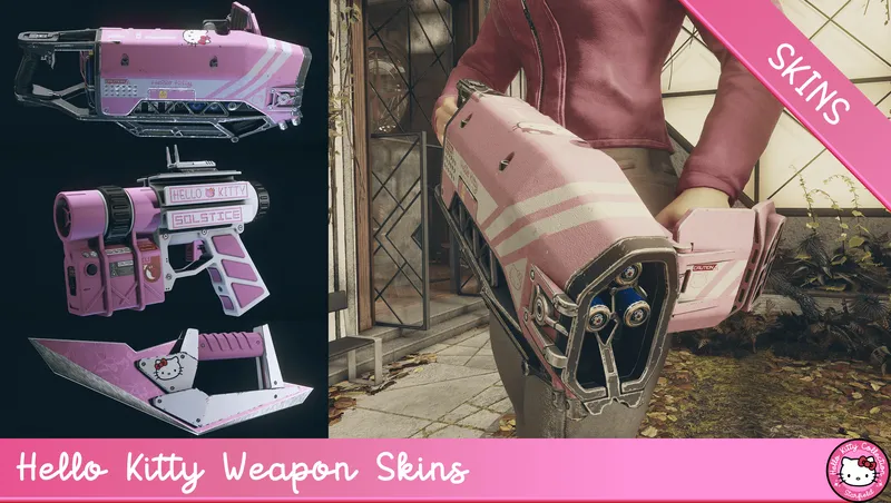 Hello Kitty Weapon Skins (Skins-Full)